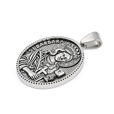 304 Stainless Steel Pendants LS-STAS-M103-01AS-07-1