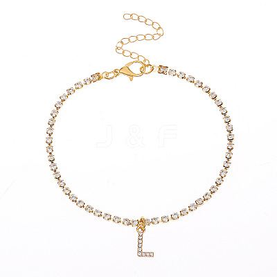Fashionable and Creative Rhinestone Anklet Bracelets DA6716-12-1