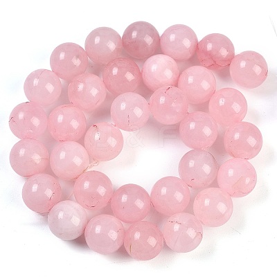 Natural Rose Quartz Beads Strands G-F591-04-12MM-1