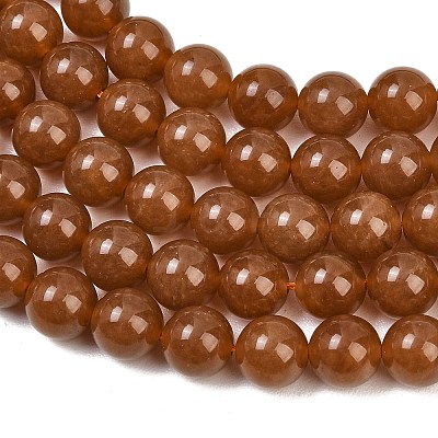 Dyed Natural White Jade Beads Strands GG-CBAD029-A04-10mm-1