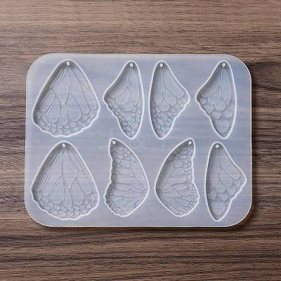DIY Butterfly Wing Pendant Silicone Molds DIY-F134-04B-1