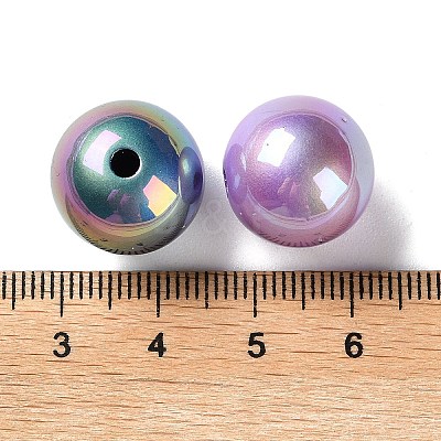 UV Plating Acrylic Beads X-MACR-D029-22B-1