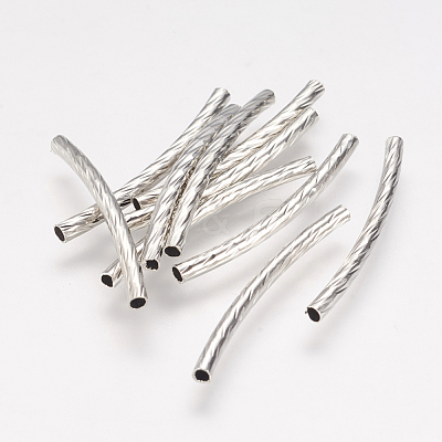Brass Tube Beads X-EC0572X25mm-NF-1