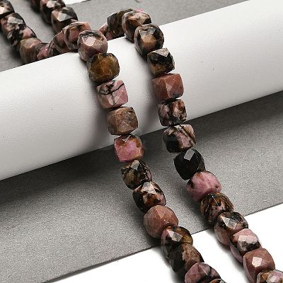 Natural Rhodonite Beads Strands G-H078-C16-01-1