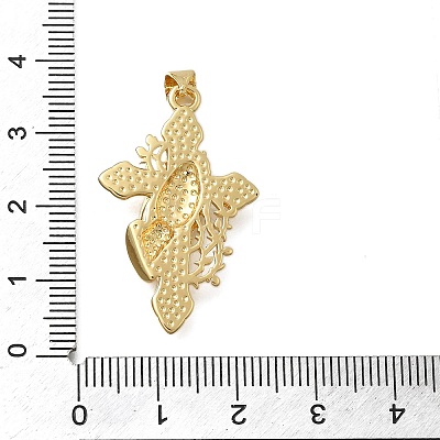 Brass Pendants KK-D431-015G-1