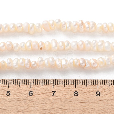 Natural Cultured Freshwater Pearl Beads Strands PEAR-I007-02O-01-1