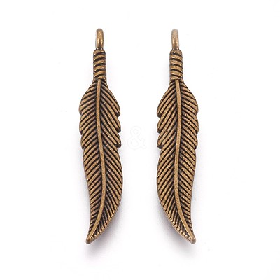 Tibetan Style Alloy Pendants TIBEP-Q064-43AB-NR-1