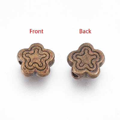 Tibetan Silver Alloy Beads LS-X-MLF10690Y-NF-1