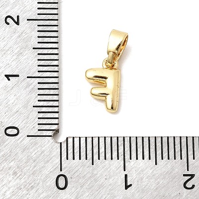 Brass Letter Charms KK-G554-22G-F-1