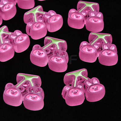 Transparent Acrylic Beads X-MACR-S374-04B-02-1
