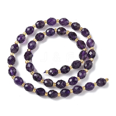 Natural Amethyst Beads Strands G-F809-A32-01-1