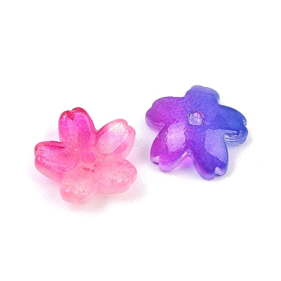 Transparent Handmade Lampwork Beads LA-CBA5F4F-03-1