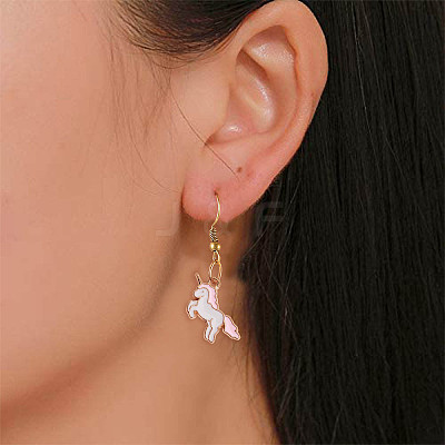 Alloy Enamel Pendants ENAM-CJ0001-41-1