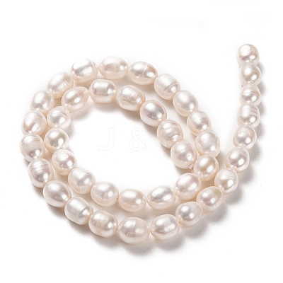 Natural Cultured Freshwater Pearl Beads Strands PEAR-L033-75-01-1