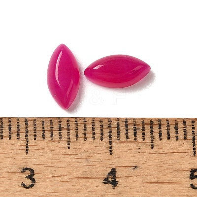 Natural White Jade Dyed Cabochons G-F772-01B-16-1