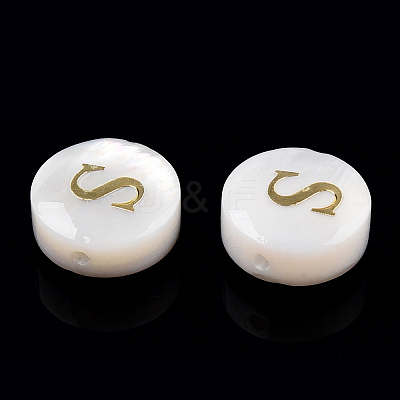 Natural Freshwater Shell Beads SHEL-N036-01S-1