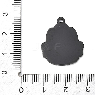 304 Stainless Steel Pendants SA-CBAE115-18EB-1
