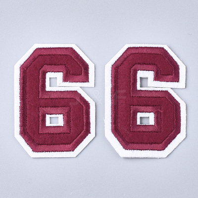 Computerized Embroidery Cloth Iron On Patches FIND-T030-063-6-1