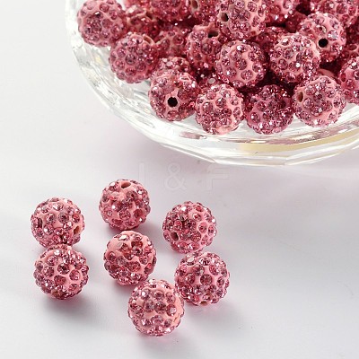 Pave Disco Ball Beads RB-A180-10mm-2-1