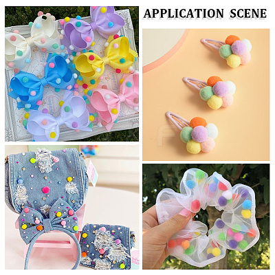 400Pcs 4 Colors DIY Doll Craft AJEW-SC0003-93D-1
