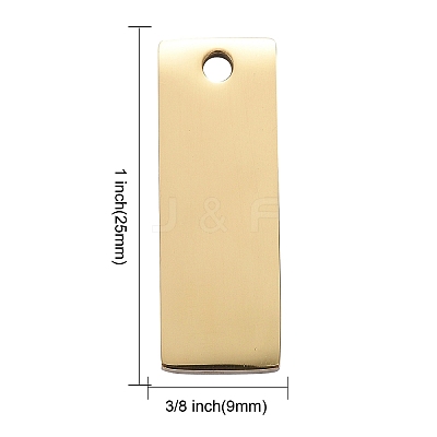 Ion Plating(IP) 304 Stainless Steel Pendants LS-STAS-I140-22B-A-1