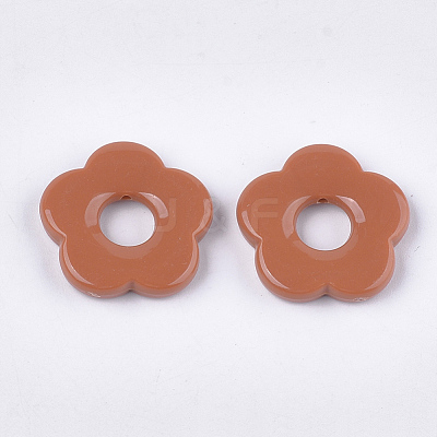 Opaque Acrylic Pendants OACR-T011-55-1