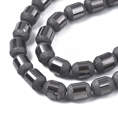 Electroplate Glass Beads Strands EGLA-Q126-004-1