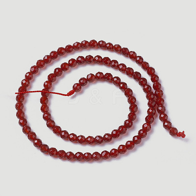 Natural Carnelian Beads Strands G-F596-12A-2mm-1