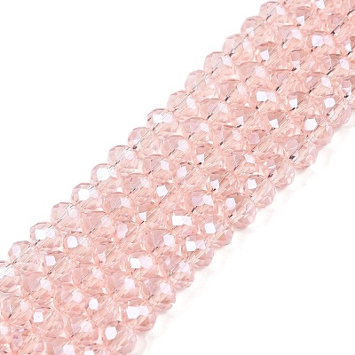 Electroplate Glass Beads Strands EGLA-A044-T4mm-A22-1