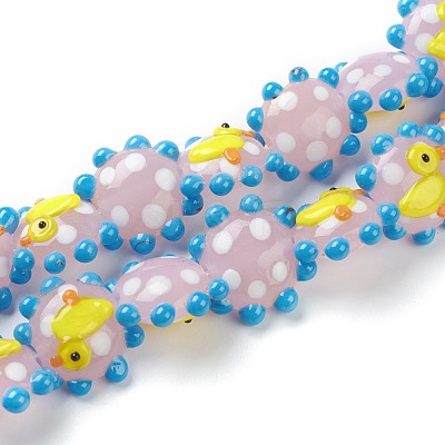 Handmade Lampwork Beads LAMP-G142-01F-1