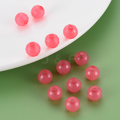 Transparent Acrylic Beads TACR-S153-42E-03-1
