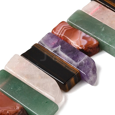 Natural Mixed Stone Beads Strands G-S386-D08-1