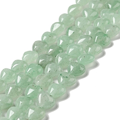 Natural Green Aventurine Beads Strands G-B022-11B-1