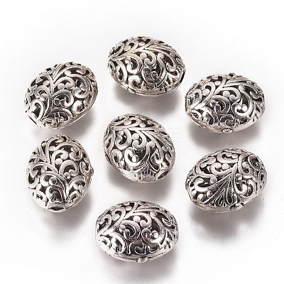 Tibetan Style Filigree Beads X-TIBEB-A12556-FF-2-1
