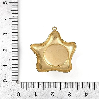 304 Stainless Steel Pendants STAS-B092-13G-1