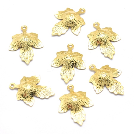 Brass Pendants KK-J279-07G-NR-1