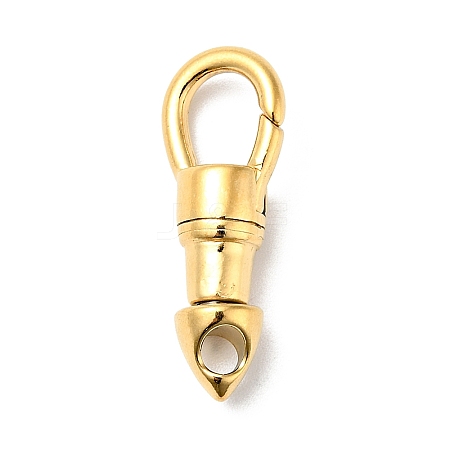 304 Stainless Steel Swivel  Clasps X-STAS-C056-03G-1