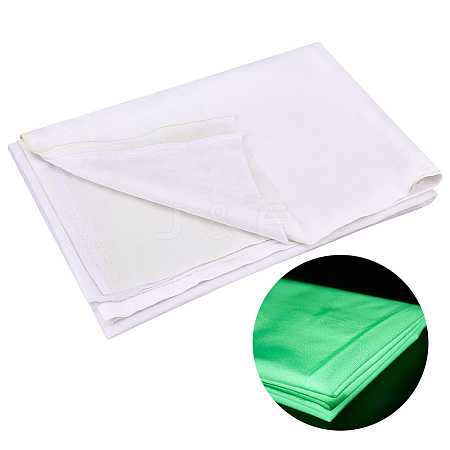 Luminous Polyester Super Soft Fabric DIY-WH0502-85A-1