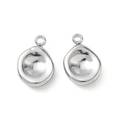 304 Stainless Steel Charms SA-CBA11D7-02P-1