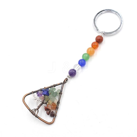 Gemstone Keychains PW-WGC8FC6-02-1