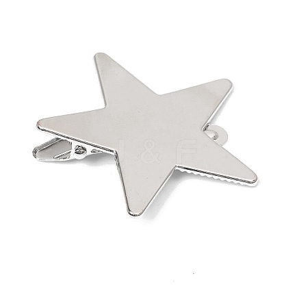 Alloy Alligator Hair Clips PW-WGA2A85-10-1
