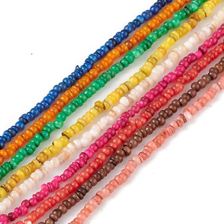 Natural Freshwater Shell Beads Strands SHEL-M018-06-1