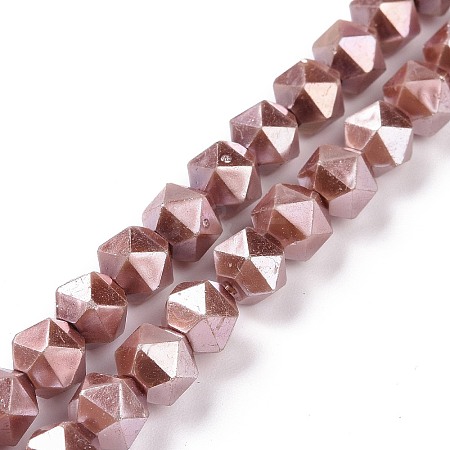 Glass Pearl Beads Strands GLAA-F122-03C-1