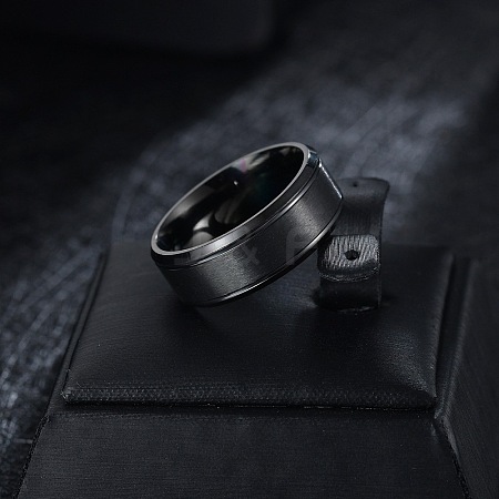 Titanium Steel Finger Rings for Men WG1765E-08-1