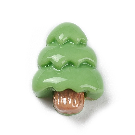 Forest Theme Opaque Resin Cabochons CRES-M016-03A-1