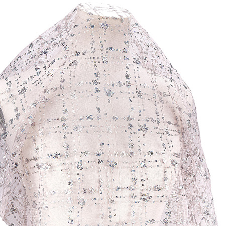 Polyester Sequin Fabrics DIY-WH20048-027C-1