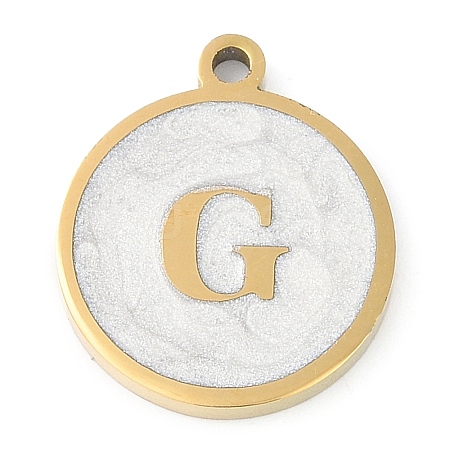 Ion Plating(IP) 201 Stainless Steel Pendants STAS-K288-02G-G-1