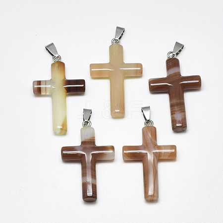 Natural Carnelian Pendants G-T122-18F-1