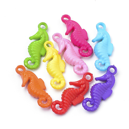Opaque Acrylic Pendants SACR-Q190-75-1