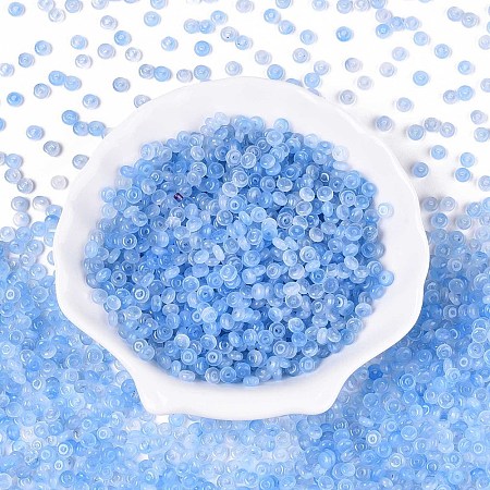 Baking Paint Glass Seed Beads GLAA-T023-43D-1
